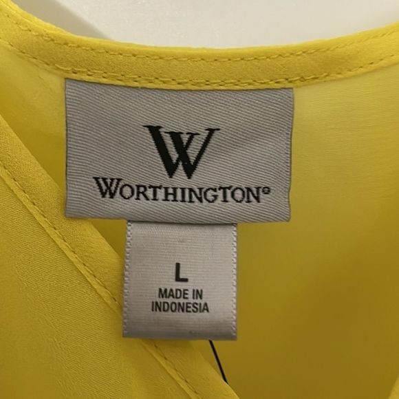 Worthington Women Blouse and Cami. Large NWT - Picture 6 of 7